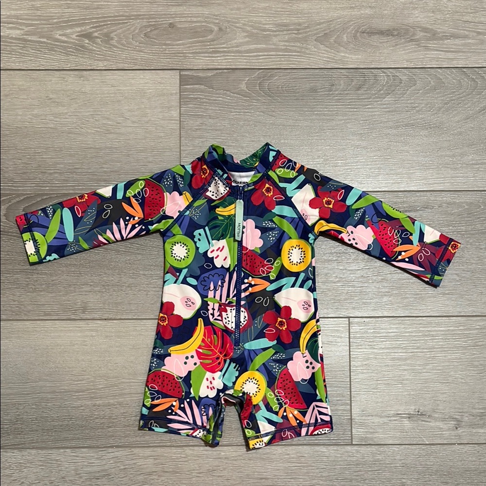 Mott50 Kids Floral Rashguard - Multicolor